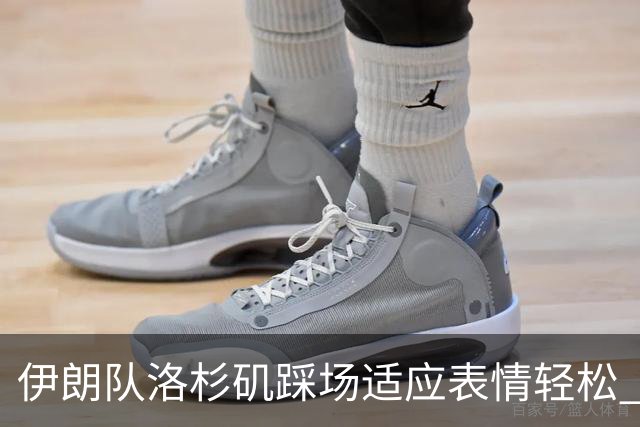 伊朗队洛杉矶踩场适应表情轻松 与挡板外记者们挥手致意